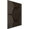 Ekena Millwork 19 5/8in. W x 19 5/8in. H Colony EnduraWall Decorative 3D Wall Panel Covers 2.67 Sq. Ft. WP20X20CYCDB - alternate 5